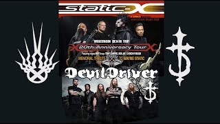 Wisconsin Death Trip 20 Year Anniversary Tour / Static-X / Devil Driver / Dope / Wayne Memorial