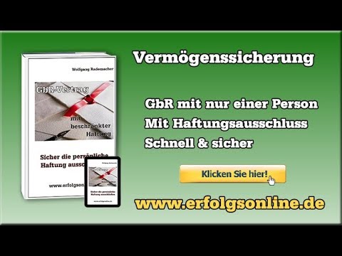 So gründen Sie 2019 eine GbR mit »GbR-Vertrag mit beschränkter Haftung«