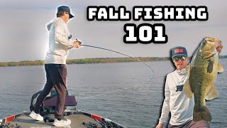 A Fall Bass Fishing MASTERCLASS! (Bass Behavior Ep. 3)