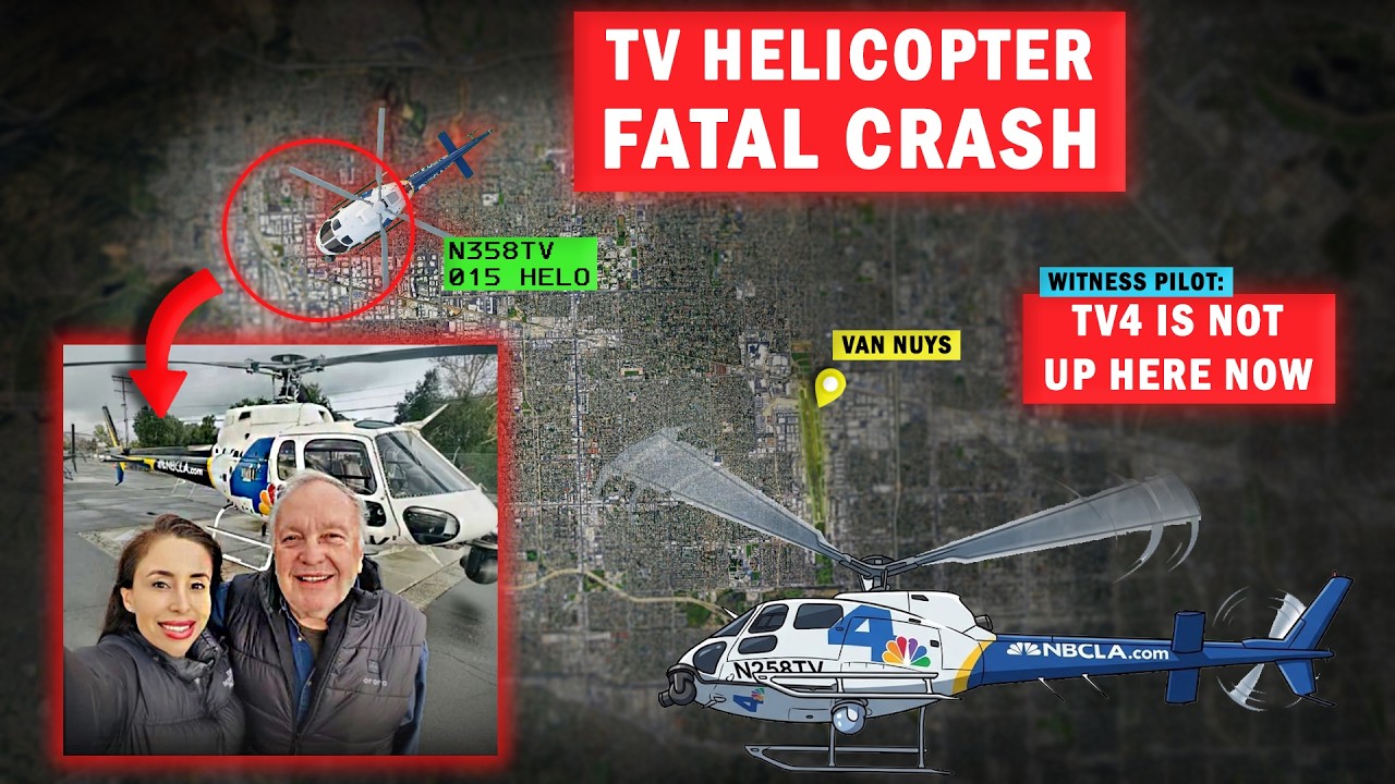 TV Helicopter Crash on Scene near Van Nuys | What Happened?