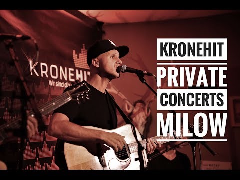 MILOW LIVE SUMMER DAYS (Acoustic Session) 🎙  KRONEHIT PRIVATE CONCERTS