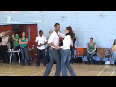 Paul Warden and Cat Wiles West Coast Swing Workshop