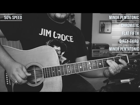 How To Improvise  H O T  Bluegrass Licks - Tony Rice Style Guitar Lesson