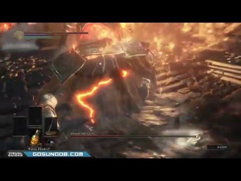 Dark Souls 3 - Lord of Cinder: Yhorm the Giant - Boss Kill Guide Walkthrough