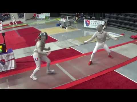 Istanbul World Cup 2022 SWS - L32 - Poupinet FRA v Yang CHN