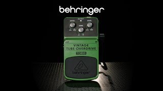 Video thumbnail for Behringer TO800 Vintage Tube Overdrive Pedal | Gear4music demo by Gear4music Guitars