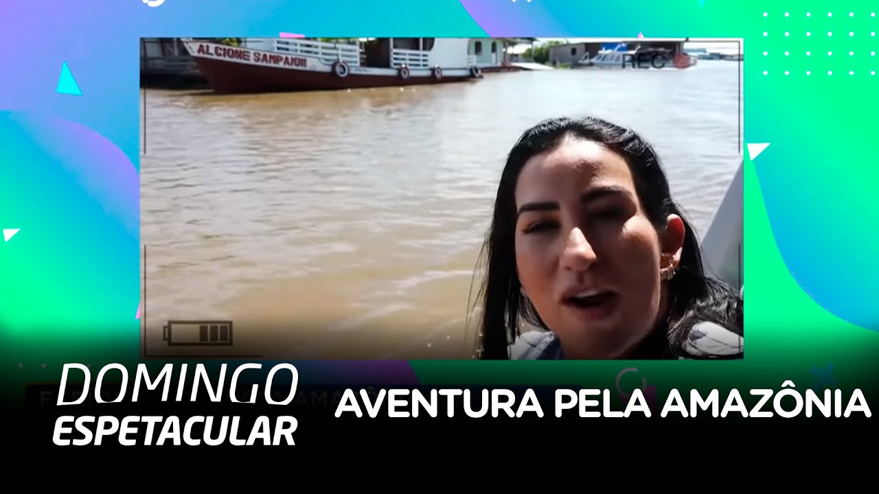 Estreia: Fabíola se aventura pela Amazônia e mostra os encantos da floresta