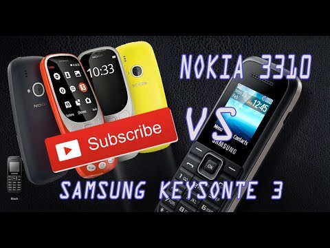 Samsung Keystone 3 VS Nokia 3310