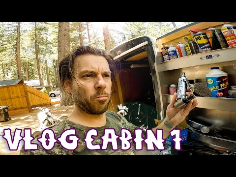 We'll see how long this lasts - VLOG CABIN 1
