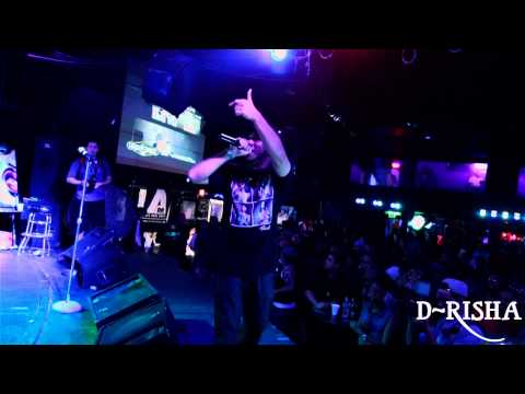 D-Risha Co-Headlining with Rakim at Numbers Houston Texas 2014 (Directed by B-Luce)