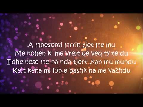 Gjonny - Po M`Pelqen ft Conni NB (VideoLyrics) 2017