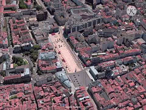 Clermont-Ferrand, France 3D Flyover Tour 🇫🇷
