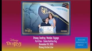 Disney Destiny Maiden Voyage Part 1|Day 1|November 20 2025