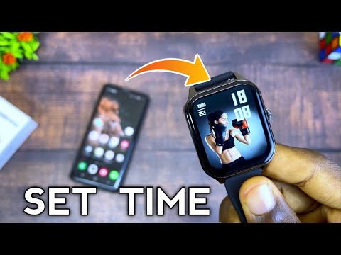 How to SET TIME On Any SmartWatch | FitPro App Time Setting 🔥