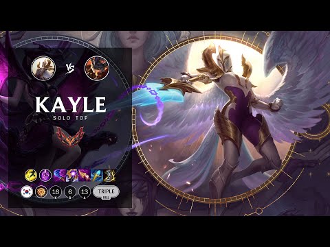 Kayle Top vs Rumble - KR Grandmaster Patch 12.9