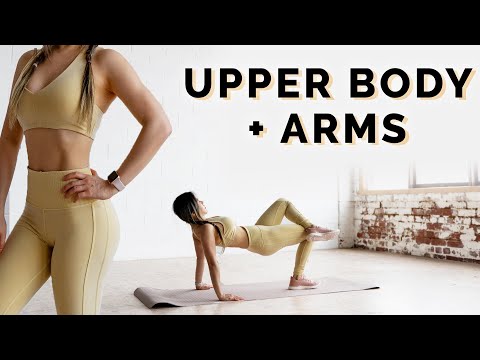 10 Min Upper Body & Arms Workout | Beginner Friendly No Equipment thumnail