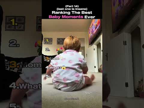 Ranking The Best Baby Moments Ever! 👶✨ (part14) #shorts #baby #viral