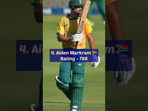 Top 5 Latest ICC T20 Batsman Ranking 2022 #shorts