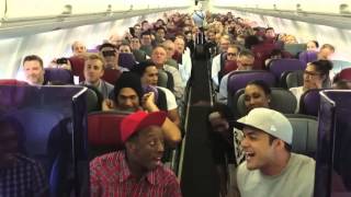The Lion King Australia Cast sings Circle of Life on the Flight home