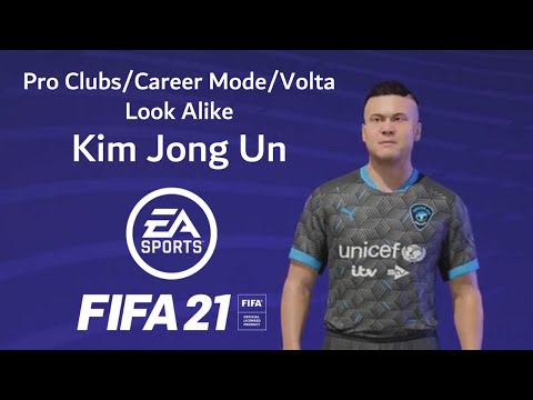 Kim Jong Un Look Alike - Fifa 21 - Pro Clubs/Career Mode/Volta