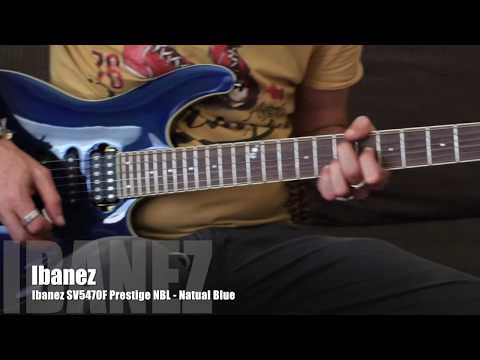 Ibanez SV5470F Prestige NBL - Natural Blue & Vox Pathfinder 10 CL