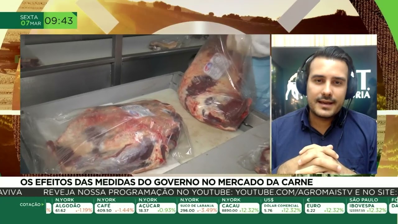 Os efeitos das medidas do governo no mercado da carne