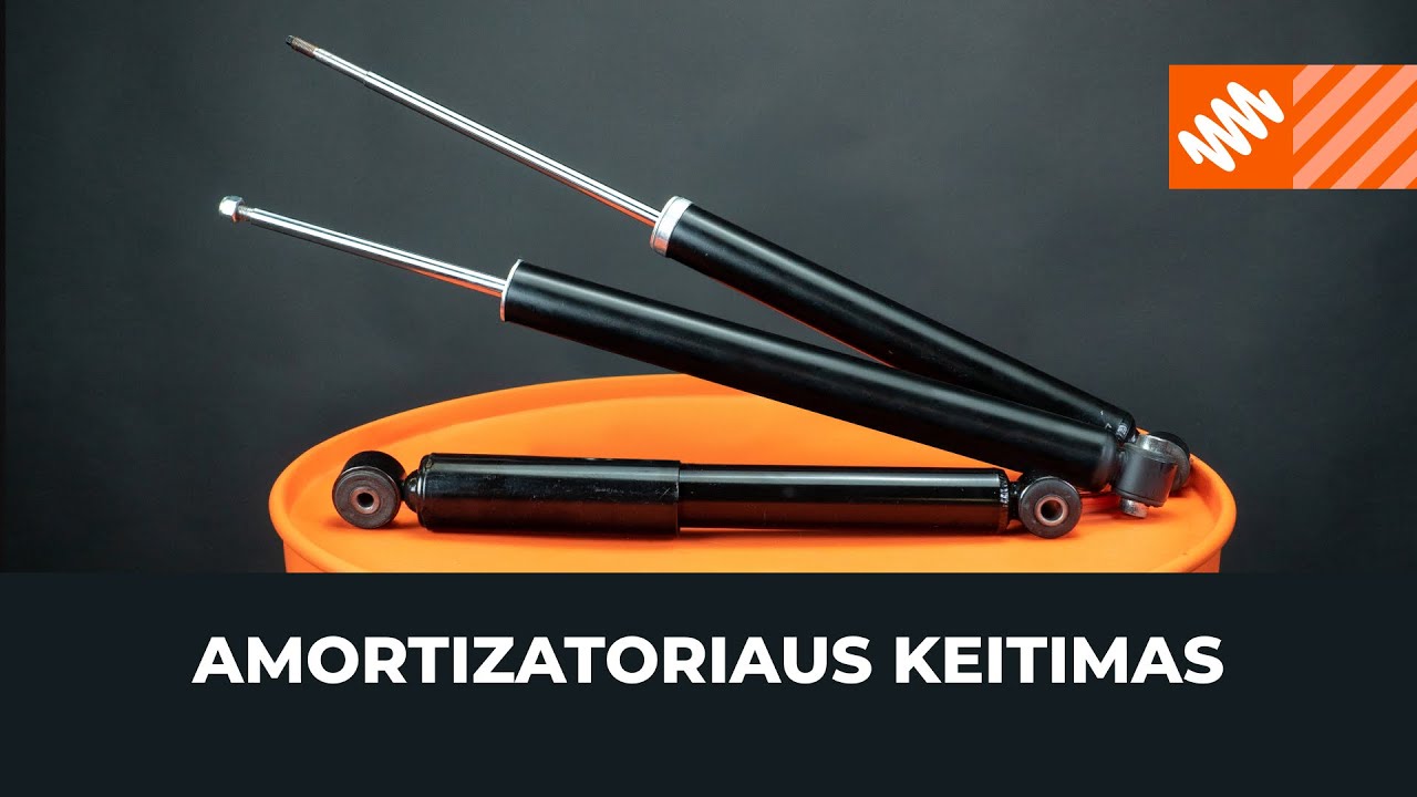 Amortizatorių - kaip atlikti keitimą automobilyje