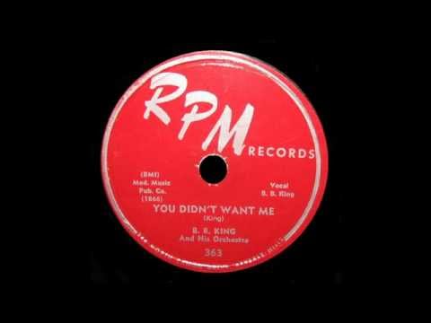 BB King - You Didn't Want Me