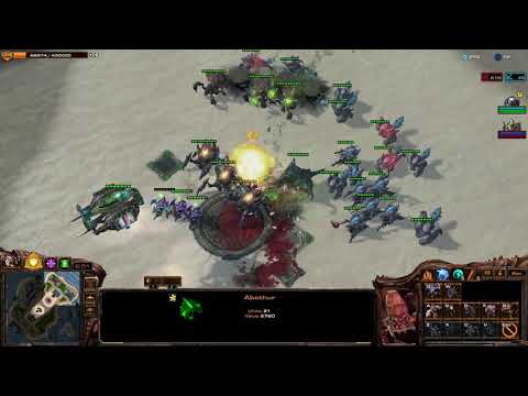 StarCraft II Arcade Direct Strike Episode 23 | Commander Abathur