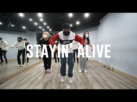 Bee Gees - Stayin' Alive  BEGINNER CLASS CHAN.TWO