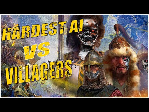Can You Beat the Hardest A.I in AoE 4 by Making Villagers Only