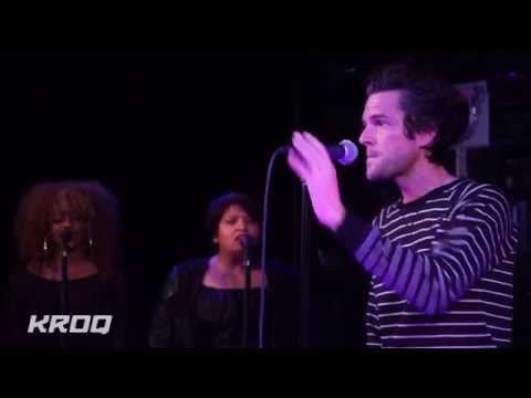 Brandon Flowers  -  Read My Mind  - acoustic - HD -Live at KROQ