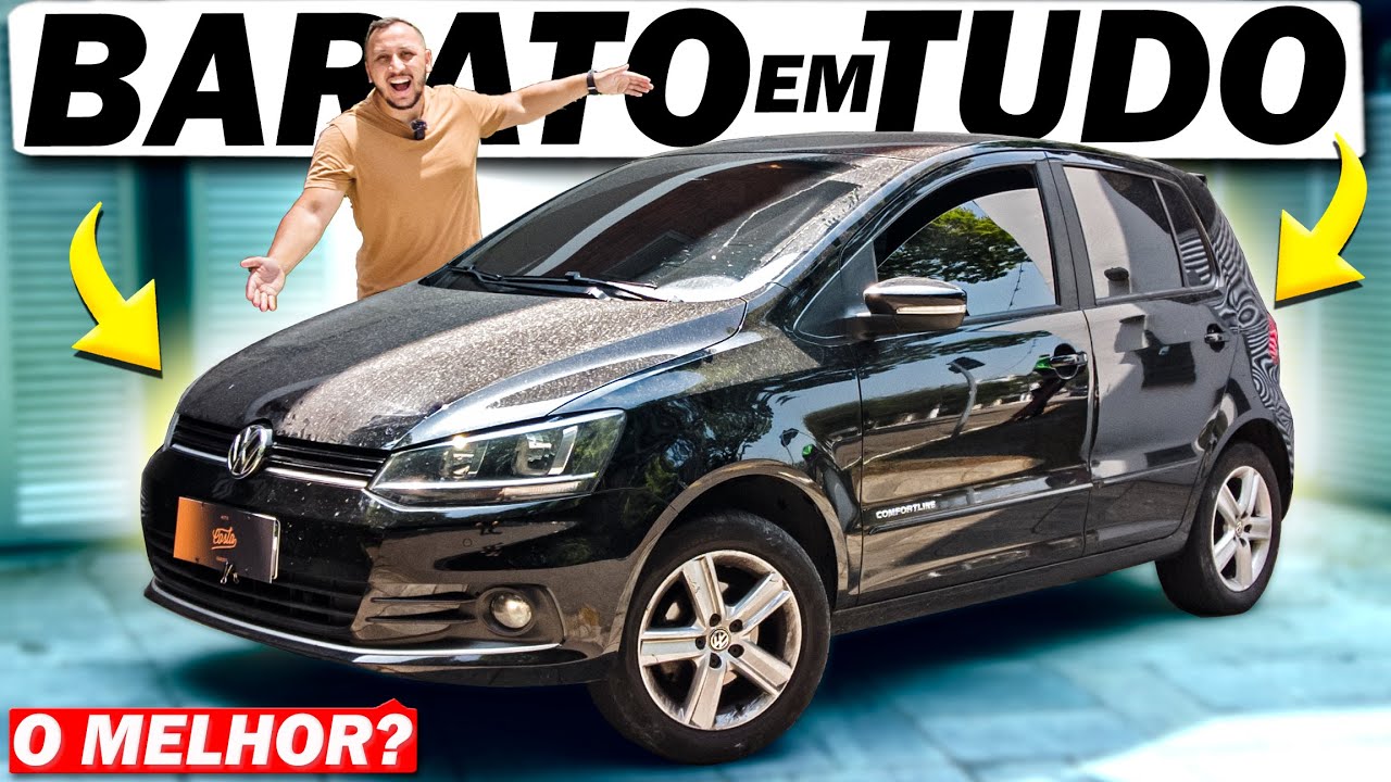 MELHOR que o POLO? BARATO, CONFIÁVEL e CONFORTÁVEL😱 Volkswagen Fox