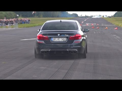 700HP BMW M5 F10 w/ Akrapovic Exhaust! Brutal Accelerations!