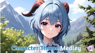 Genshin Impact - Character Theme Medley 4.4 Version Nightcore