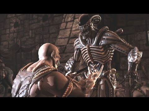 Mortal Kombat XL - Baraka, Rain, Sindel and Corrupted Shinnok Perform Alien Fatalities Video