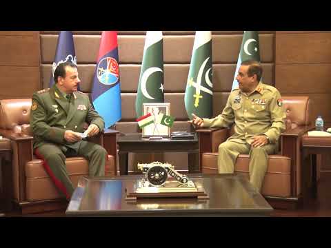 Press Release No 126/2021, Defence Minister of Tajikistan called on CJCSC - 14 July 2021 | ISPR