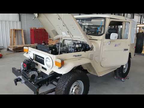 AB1395  1977 LAND CRUISER FJ40 4.2L 2F ENGINE OKAUTOPARTSMS