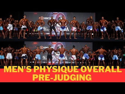 Mr.Olympia Men's Physique Overall Pre-Judging.