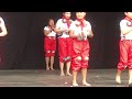 Coconut dance, a traditional dance from the Philippines