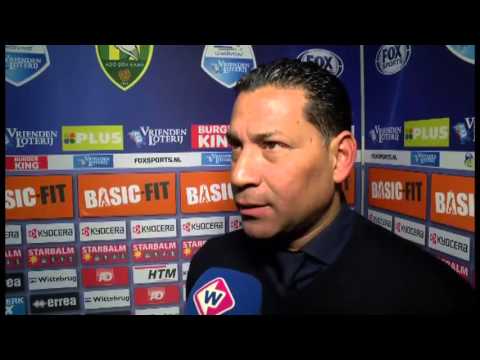 Interview Henk Fraser na ADO Den Haag - FC Twente