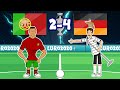 🤣GERMANY destroy PORTUGAL!🤣 (Muller trolls Ronaldo Bruno Dias Jota) 4-2 Euro 2020 Goals Highlights