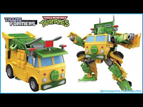 Transformers X Teenage Mutant Ninja Turtles Collaborative Leader Party Wallop