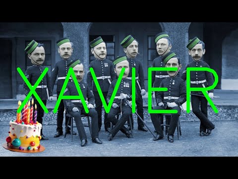 CHOIR SINGS XAVIER HAPPY BIRTHDAY SONG!!! (HAPPY BIRTHDAY XAVIER)