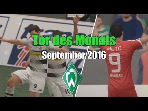 TOR DES MONATS - SEPTEMBER 2016 | FIFA 17 KARRIERE WERDER BREMEN [60 FPS] [HD]