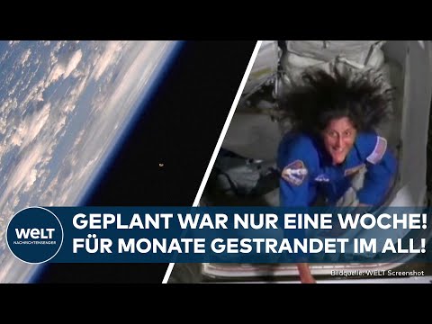 INTERNATIONALE RAUMSTATION: So lange müssen die gestrandeten US-Astronauten noch im All bleiben!
