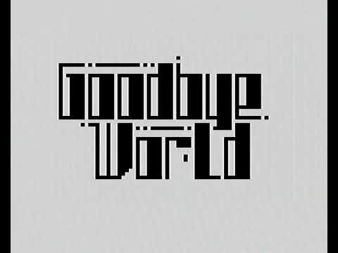 GOODBYE WORLD by speccy,pl, ZX81 Demo
