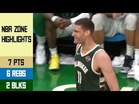 Brook Lopez Highlights vs Celtics SRG3 - 7 Pts, 6 Rebs, 2 Blks (03.05.19)