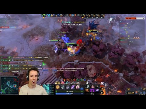 Grubby with 1 hp ultra kill POG