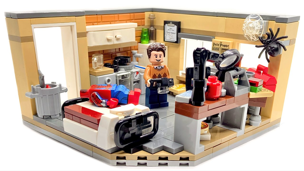 LEAKs レゴ スパイダーマン作品 Spider-man Peter Parker's Apartment